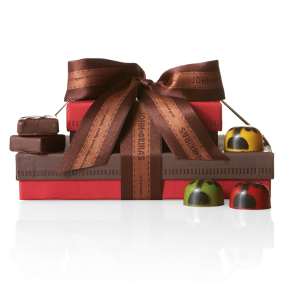 Ladybug Chocolate Tower